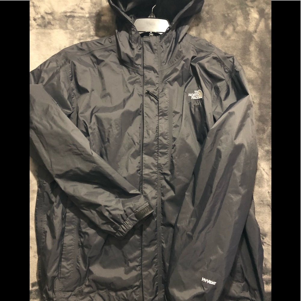 North Face Black Hyvent Jacket